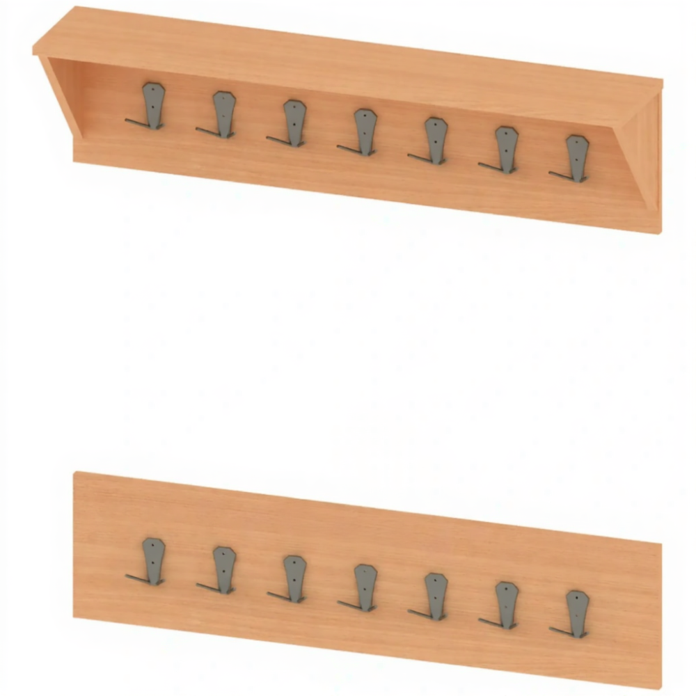 Вешалка настенная 1000 мм ГР-ШП-20-1