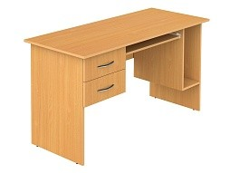 Стол компьютерный с подвесной тумбой 1400 мм (мод.1)