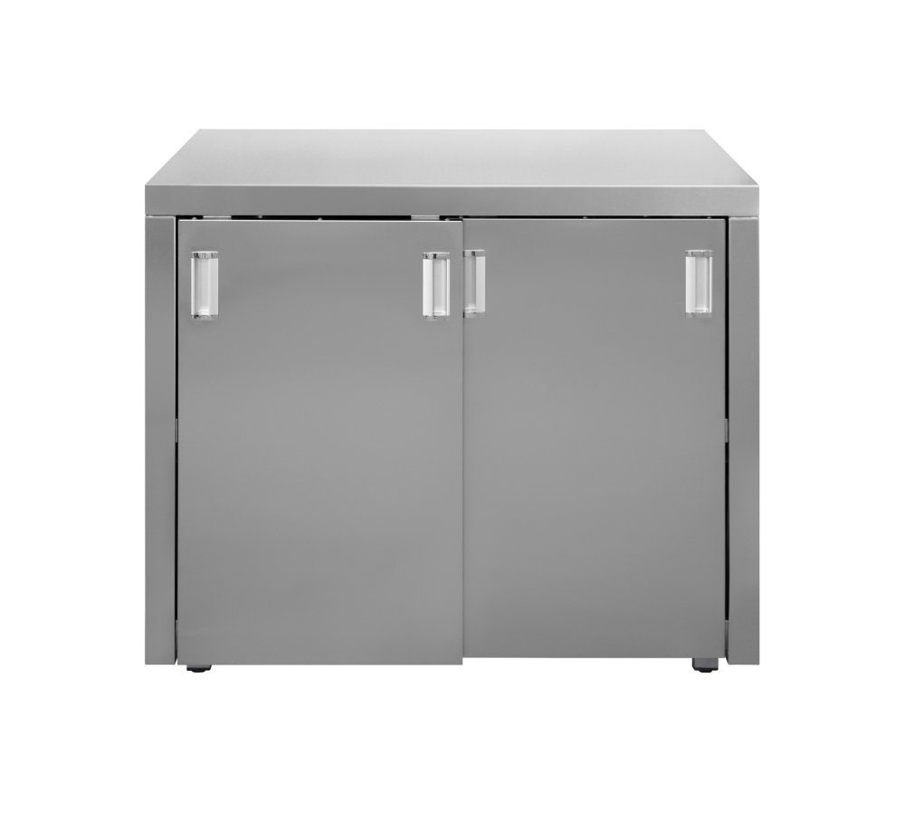 Стол-тумба универсальный Luxstahl СТУ2-16/8 двери-купе