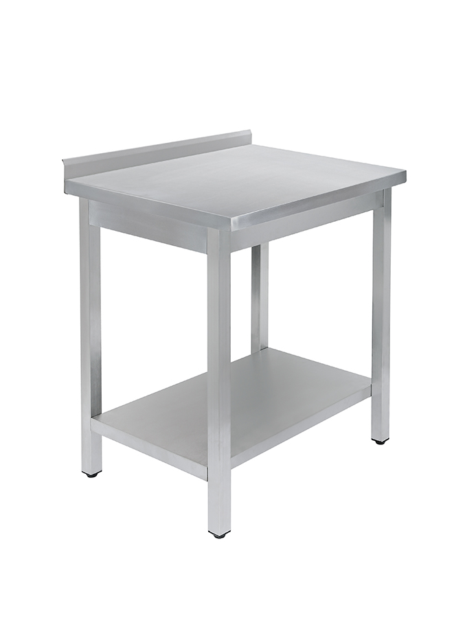СТОЛ универсальный Luxstahl СПУ-4/7 со сплошной полкой нерж.