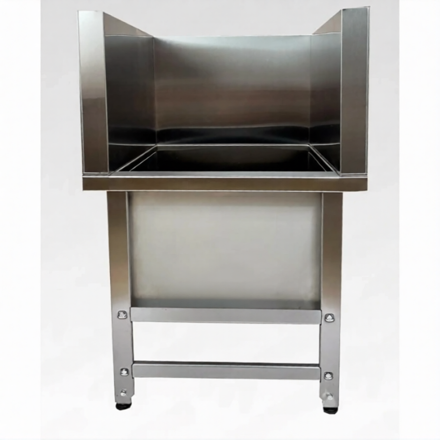 Ванна моповая ВМСн 500(800)х630х630  1 м/о (облицовка П-обр.; ножка угловая)