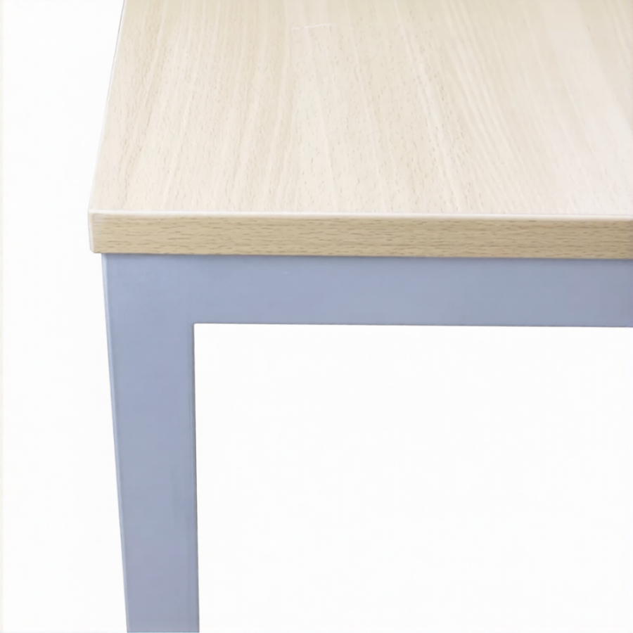 Офисный стол эргономичный с П-опорами (эконом)