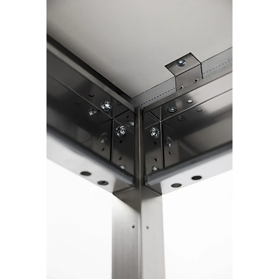 Ванна моечная двухсекционная цельнотянутая с бортом ВМЦ-2/15/6-БП