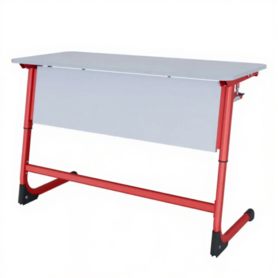 Парта 2М Smart с полкой (ЛДСП)