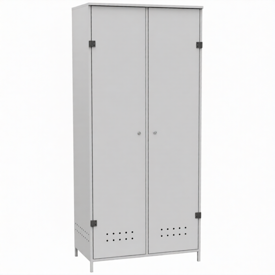 Шкаф для 3-х газовых баллонов ШГБК-022 на ножках усиленный