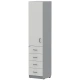 Шкаф-колонка для документов GRAY LITE 4