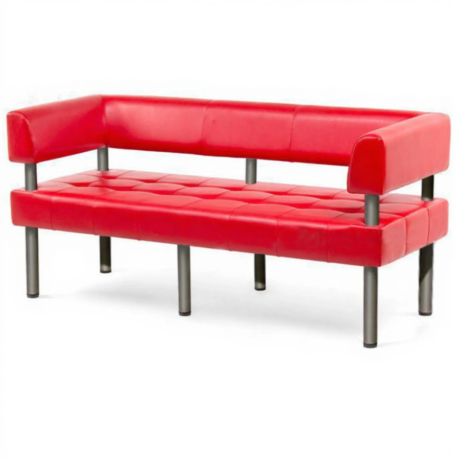 Диван трехместный ДО-8/3 (кожзам Эконом белый)